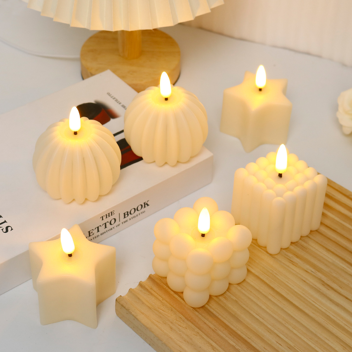 Photography Wedding - Candela LED a Cubo per Matrimoni,