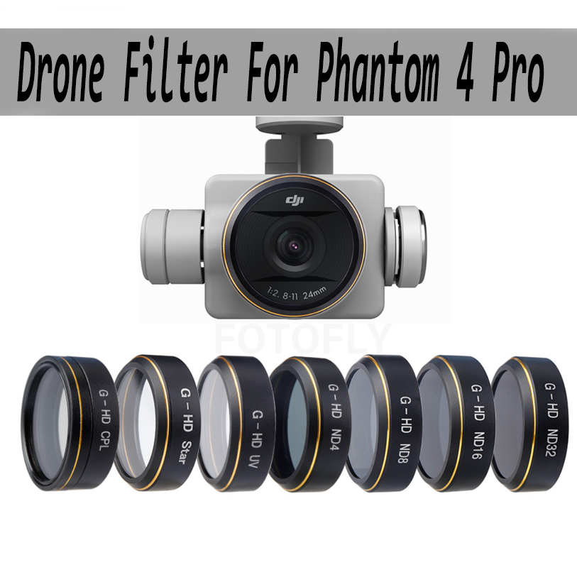 Nd Filter Set - Drone filtro per Phantom 4 Pro
