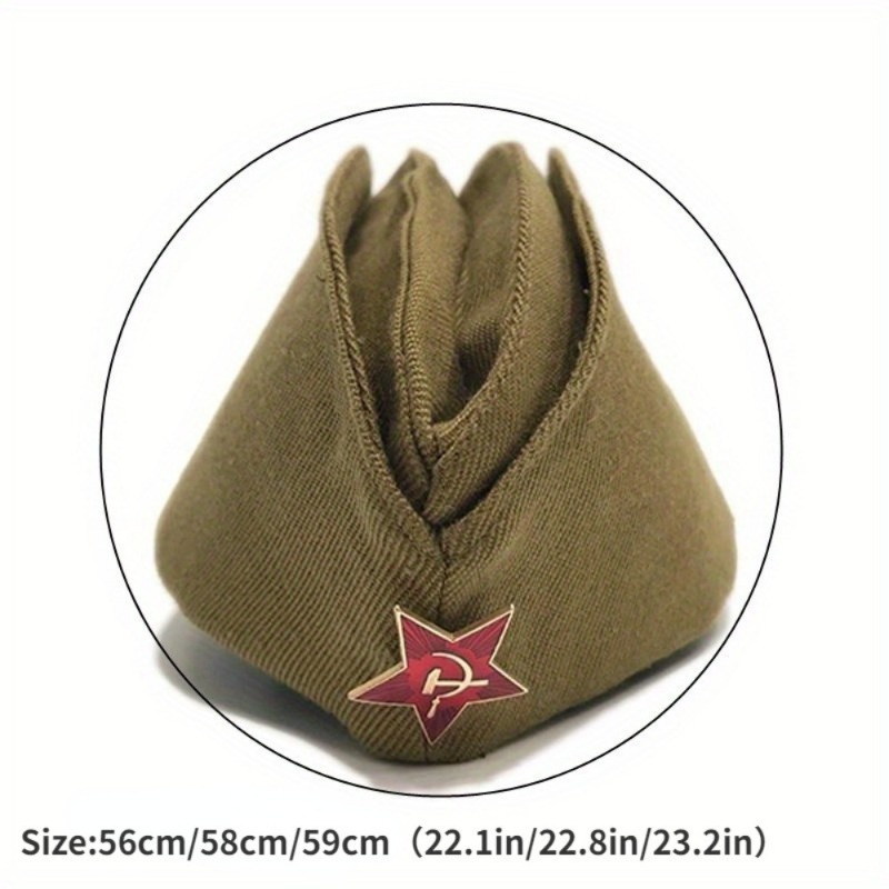 Photography Of War - Cappello Militare M81 con Distintivo della