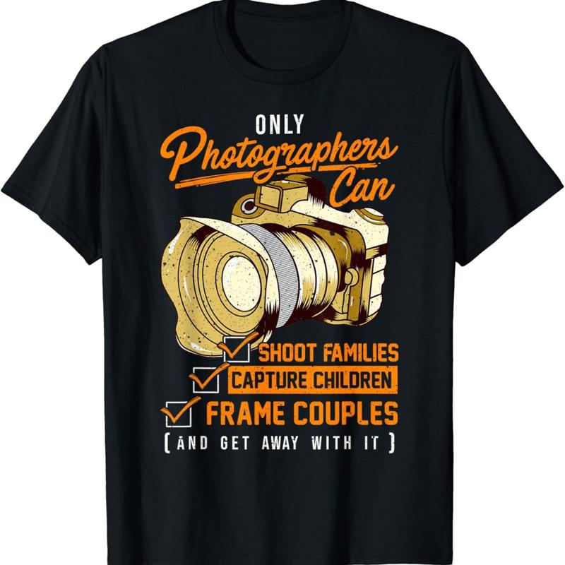 Photography Quotes Short - Maglietta con citazioni divertenti per fotografi