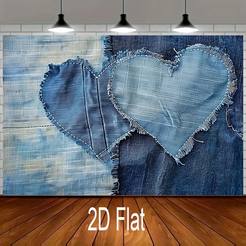 Photography Aesthetic - Grande Tappeto Decorativo Blu con Design