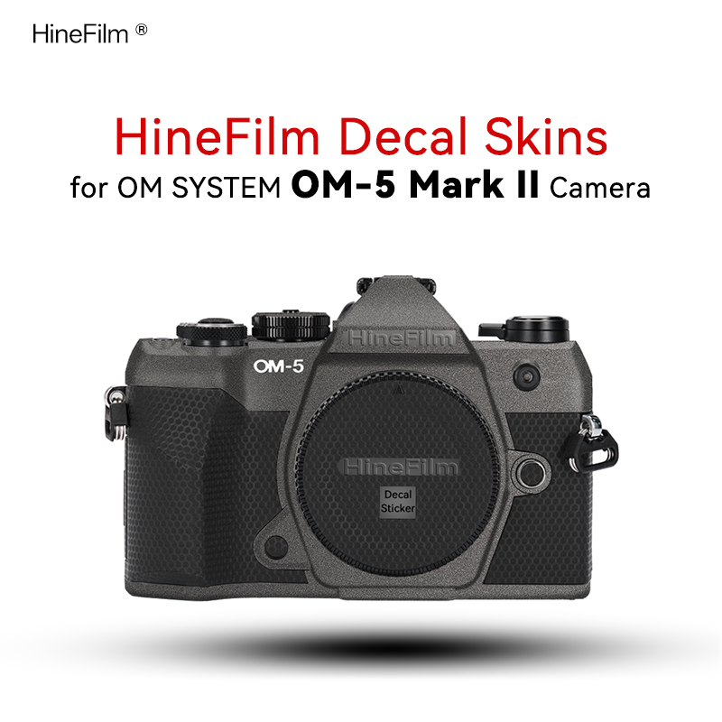 Photography Icon - Hinefilm Pelle per Olympus OM5II Decalcomania