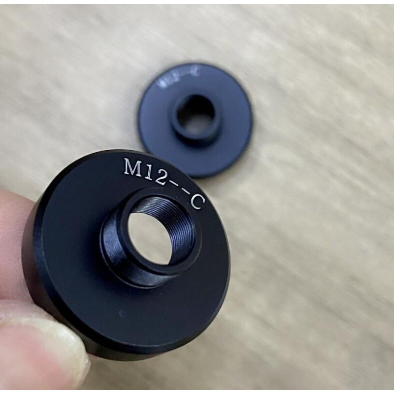 Lens Adapter Ring - 1 adattatore per obiettivo M12x0.5 CCD