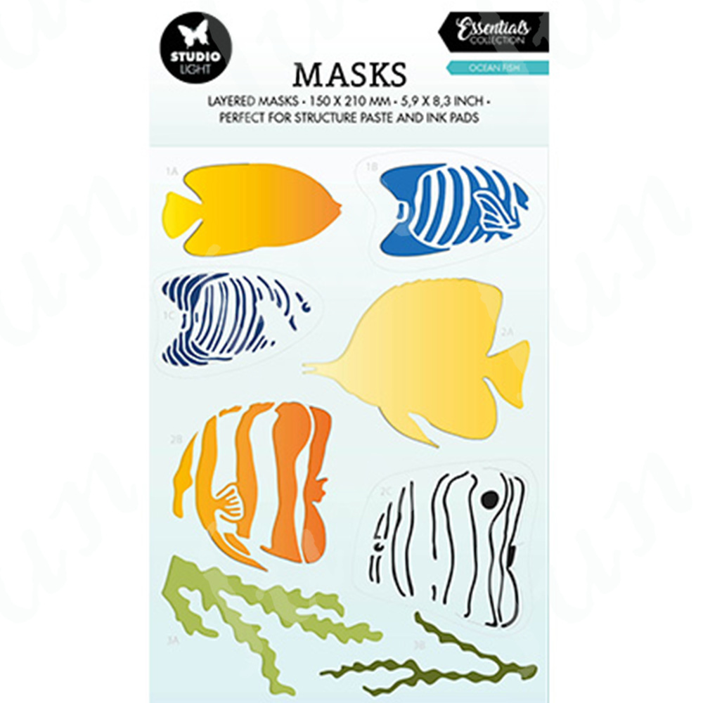 2023 New Ocean Fish stencil fu - Photography Triangle recensione e prezzo