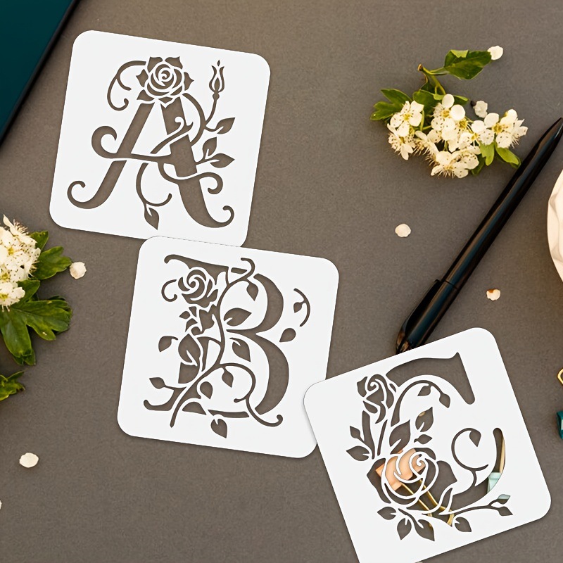 Set di Stencil Alfabetici Flor - Photography Font recensione e prezzo