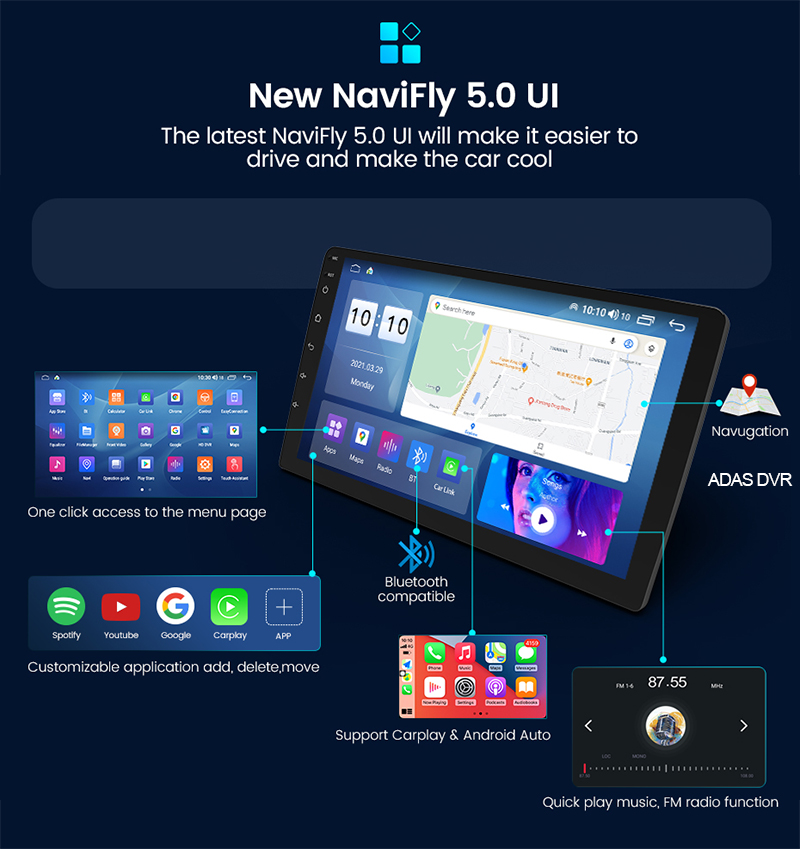 NaviFly 9 10 pollici 1280*720  - Photograph Mp3 recensione e prezzo