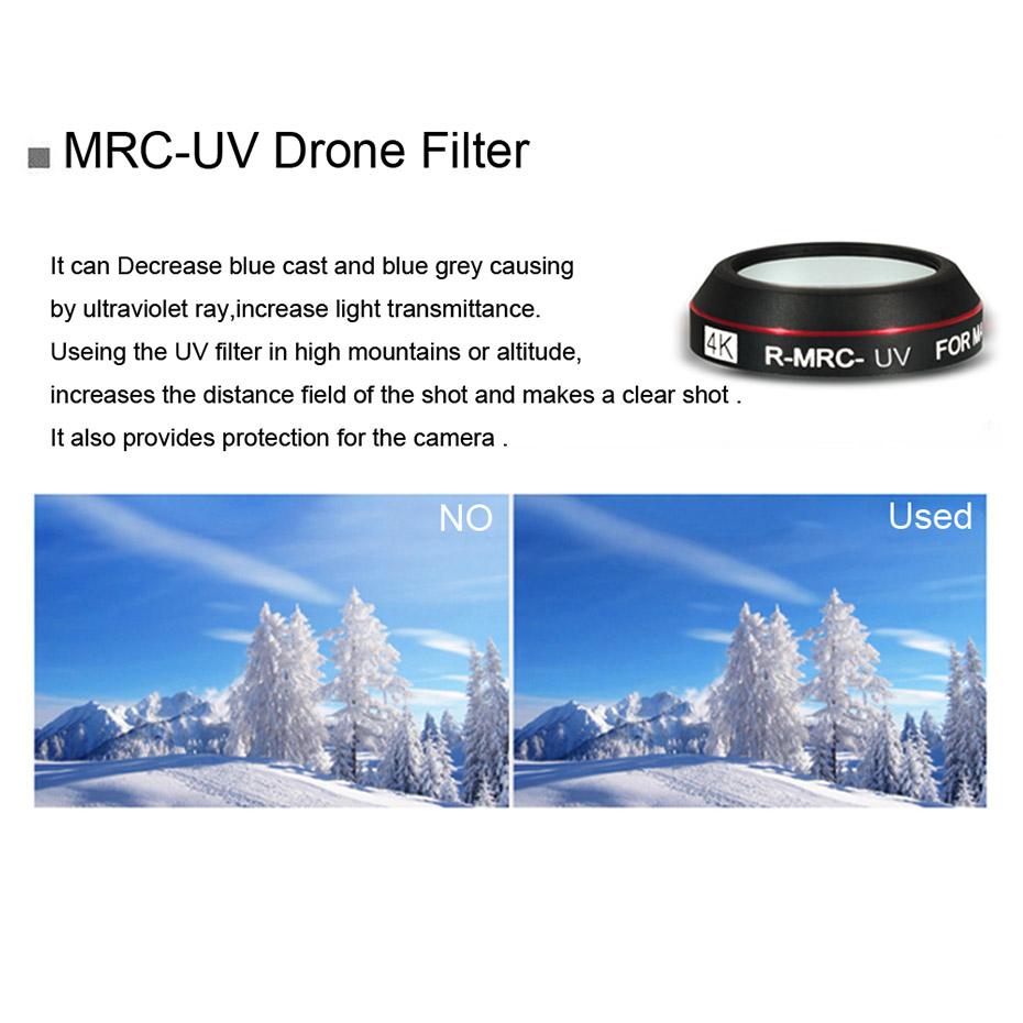 Filtro drone per DJI Mavic Pro - Nd Filter Set recensione e prezzo