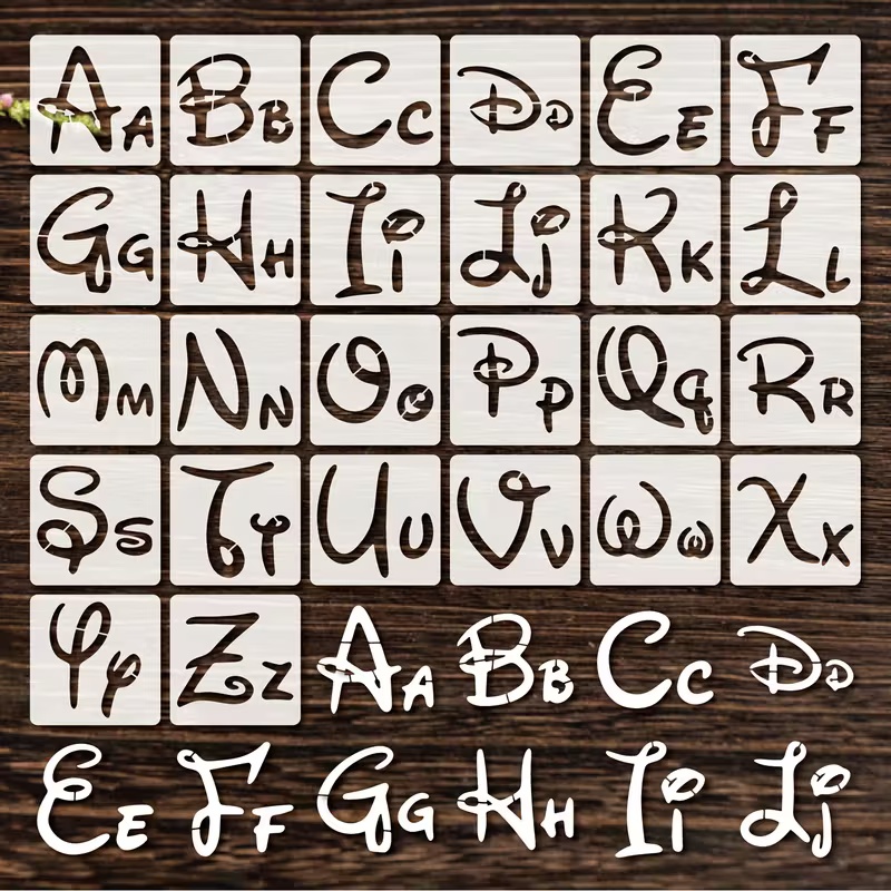 26 pezzi 2,95x2,95 pollici set - Photography Font recensione e prezzo