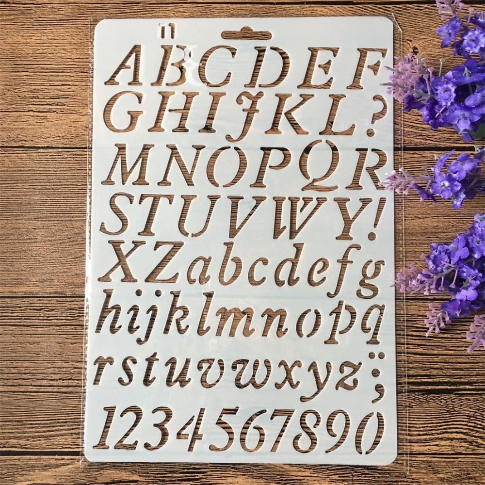 4 pz/set 26cm lettere dell'alf - Photography Font recensione e prezzo