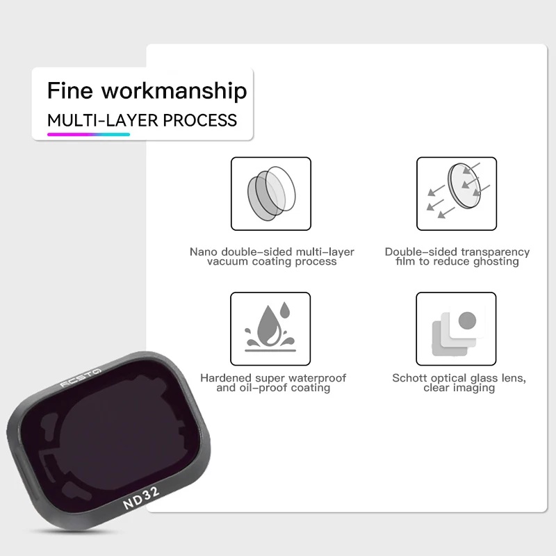 RCSTQ Set di filtri per obiett - Nd Filter Set recensione e prezzo